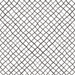 Wall Mural - Seamless lattice pattern faded by distortion,