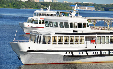 Wall Mural - Steamboat river ship