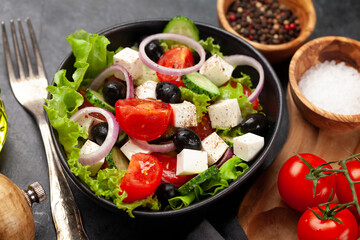 Wall Mural - Classic greek salad