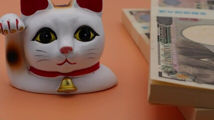 Poster - 招き猫の御利益でお金が貯まるイメージ動画