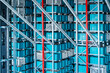 © Westend61 - Blue containers in automatized high rack at warehouse