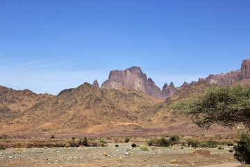 Wall Mural - Al Shaq Great Canyon, Saudi Arabia