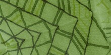 Abstract Textile Design. Mint Rhombus Geometric. Olive Marker. Emerald Interior Decor Graphics. Mint Cubism. Urban Background.