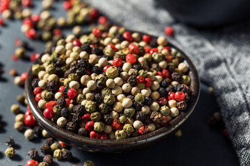 Wall Mural - Raw Organic Dry Peppercorns