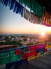 Wall Mural - The colonial architecture of Olinda in Pernambuco, Brazil.