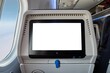 Plane infotainment screen