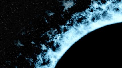 Wall Mural - planet in space