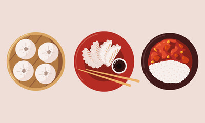 Sticker - traditional chinese dishes