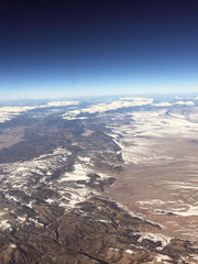 Wall Mural - Aerial View of Mountains