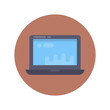 © Vectors - Laptop icon in vector. Logotype;