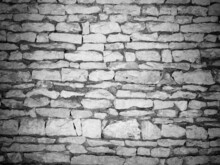 Wall Stone Black White Brick Home Brickwork Background Breeze Blocks Texture Stones