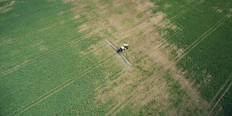 Poster - Helping crops to grow on agriculture field