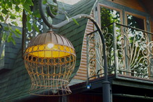 Birdcage Shape Lamp