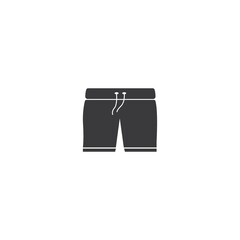 Sticker - Swim trunks icon.