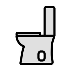 Sticker - Toilet Bowl Icon