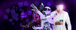 Robot community metaverse for VR avatar reality game virtual reality of people blockchain connect technology investment, business lifestyle