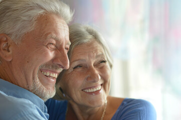 Sticker - Happy senior couple