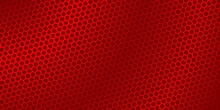 Red Background Texture Halftone 