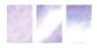 © Cla78 - Purple watercolor wet wash splash invitation card background