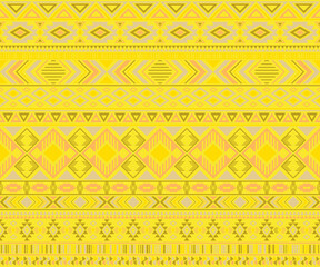 American indian pattern tribal ethnic motifs geometric vector background.