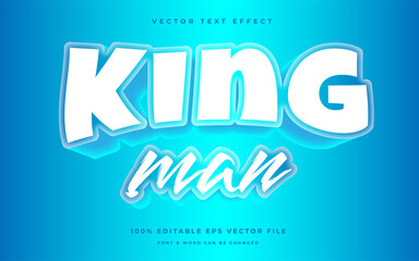 Wall Mural - king editable text effect