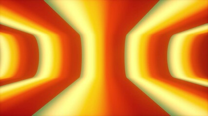 Poster - Bright linear 3d render spots creeping into geometric abstraction. Focusing magnetic fields and acoustic waves. Digital movement of vibrational futuristic emissions.