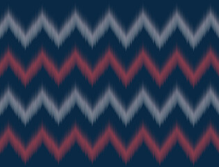 Wall Mural - Ethnic tribal ikat pattern design. Design for texture, wrapping, clothing, batik, fabric, wallpaper and background. Pattern embroidery design.