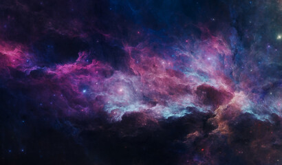Wall Mural - Veiled Nebula - Fictional 13k resolution