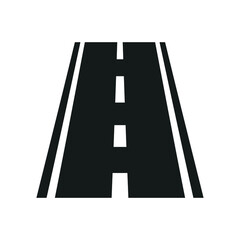 Wall Mural - road sign icon