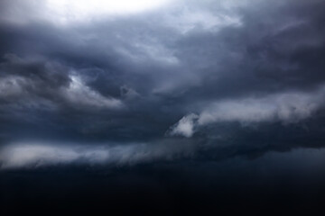 Wall Mural - dramatic clouds background