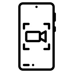 Sticker - mobile function  icon