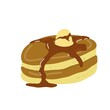 Stack of Pancake Illustration