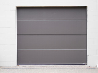 Poster - modern roller garage door