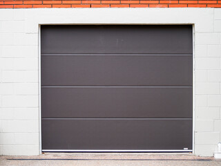 Canvas Print - modern roller garage door