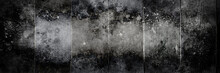 Dark Scary Grunge Black And White Paint Splatter Wood Fence Background Horror Theme