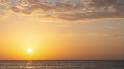 Poster - A sunrise time lapse over the Atlantic Ocean. This was taken from the Outer Banks.