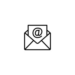 Poster - mail icon email sign vector