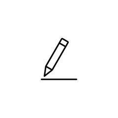 Poster - Pencil icon, Edit symbol vector for web