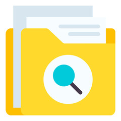 Poster - folder flat icon