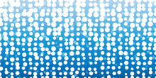 Streams Of Light Abstract Cool Fantasy Galaxy Background. Navy Blue Background From Wrapping Paper With A Pattern Of Silver Polka Dot Closeup.