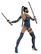 © Andreas Meyer - 3d illustration of a woman in a sexy ninja outfit