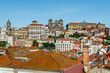 Porto cityscape - historic downtown, Portugal. Travel concept.