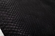 © photovalebnaya - Glossy black folded colored natural python genuine leather