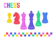 Chess Set Illustration