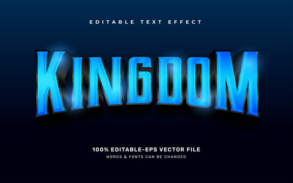 Kingdom text effect