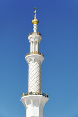 Poster - Beautiful shot of Sheikh Zayed Grand Mosque in Abu Dhabi