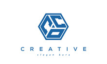 CCO Creative Polygon Three Letter Logo Design Victor