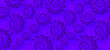 3D gears pattern background . Modern Gear abstract Purple banner. can be use for business backgrounds  