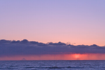 Canvas Print - Landscape along the coast, Homer, Alaska, US