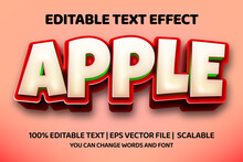 Apple Bold Editable Text Style Effect